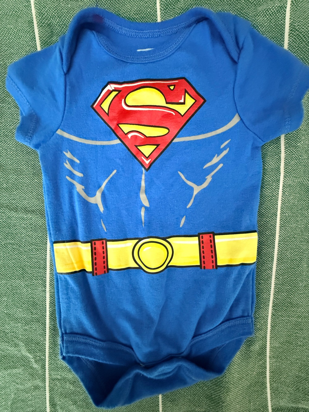 Licensed Superman Blue Baby/Toddler Costume Onesie